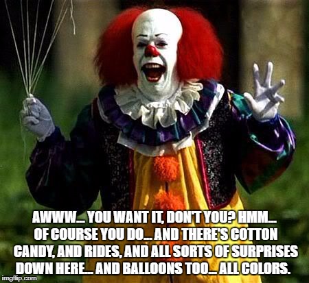 Image tagged in pennywise - Imgflip