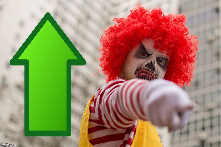 Dangerous clown Ronald | image tagged in dangerous clown ronald | made w/ Imgflip meme maker