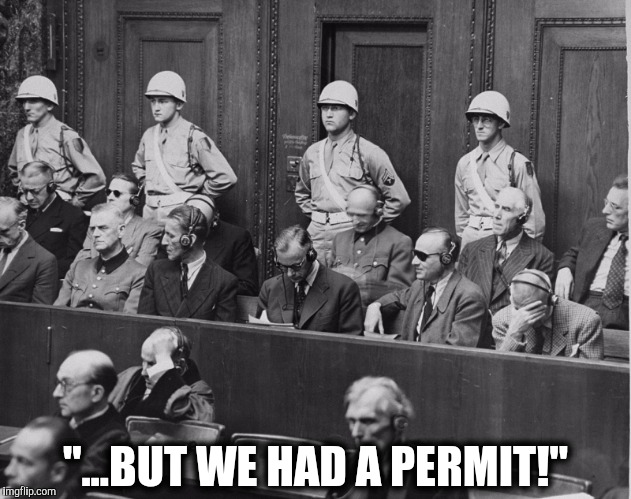 "...BUT WE HAD A PERMIT!" | made w/ Imgflip meme maker