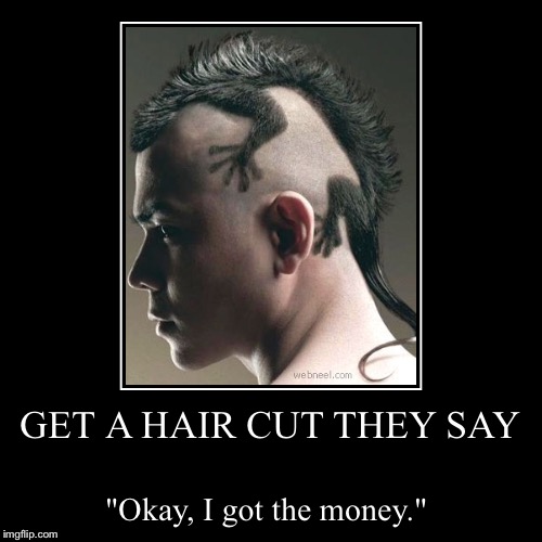 funny hair cuts Memes & GIFs - Imgflip