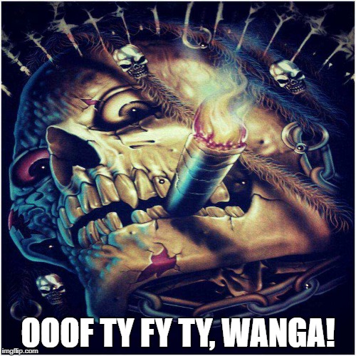 OOOF TY FY TY, WANGA! | image tagged in vinlords | made w/ Imgflip meme maker
