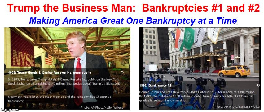 image tagged in trump bankruptcies 1  2 | made w/ Imgflip meme maker