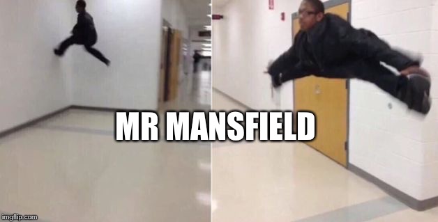 The floor is | MR MANSFIELD | image tagged in the floor is | made w/ Imgflip meme maker