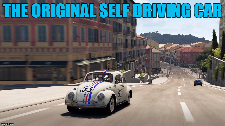 THE ORIGINAL SELF DRIVING CAR | made w/ Imgflip meme maker