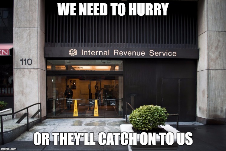WE NEED TO HURRY OR THEY'LL CATCH ON TO US | made w/ Imgflip meme maker