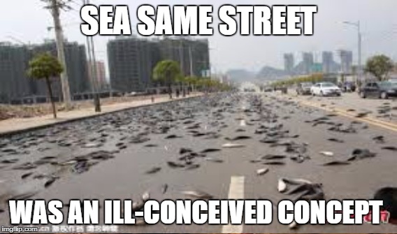 SEA SAME STREET WAS AN ILL-CONCEIVED CONCEPT | made w/ Imgflip meme maker