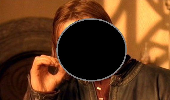 One does not simply stare at the Eclipse Blank Meme Template