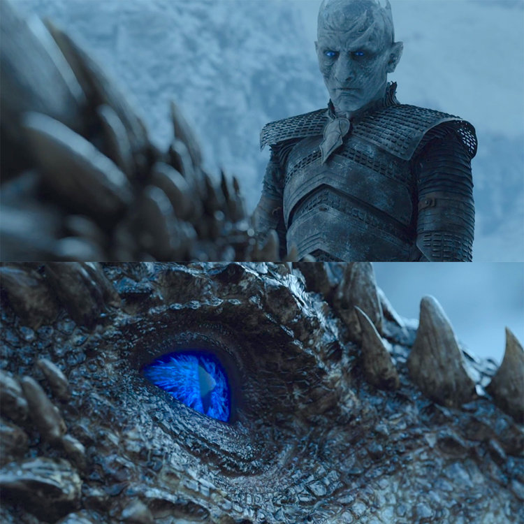 Night King Ice Dragon Blank Meme Template