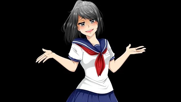 High Quality Yandere Simulator  Blank Meme Template