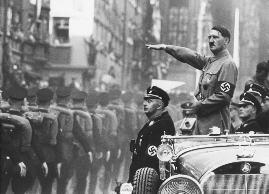 Hilter Parade Blank Meme Template