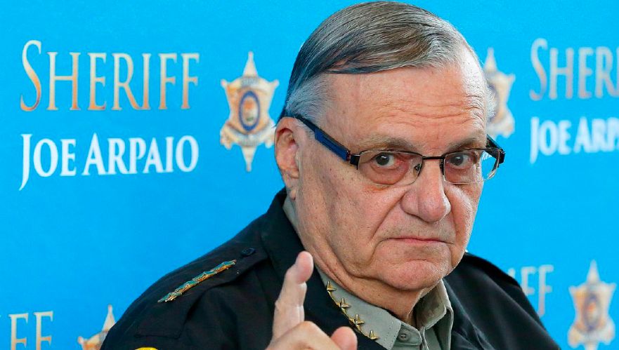 racist Arpaio Blank Meme Template