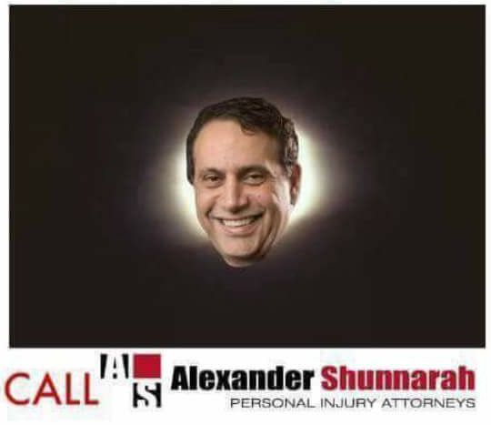 Alexander Shunnarah Blank Meme Template