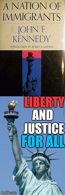 LIBERTY AND JUSTICE FOR ALL | made w/ Imgflip meme maker