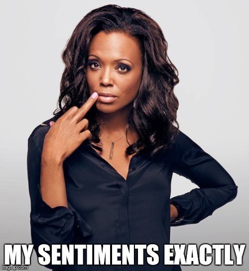 Aisha Tyler  | MY SENTIMENTS EXACTLY | image tagged in aisha tyler | made w/ Imgflip meme maker