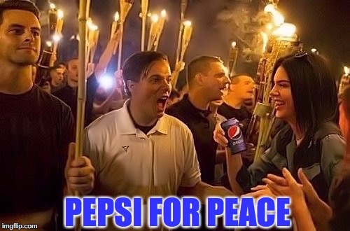Can That Anger | PEPSI FOR PEACE | image tagged in pepsi,peace on earth | made w/ Imgflip meme maker