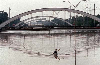 Freeway Canoe Man Blank Meme Template