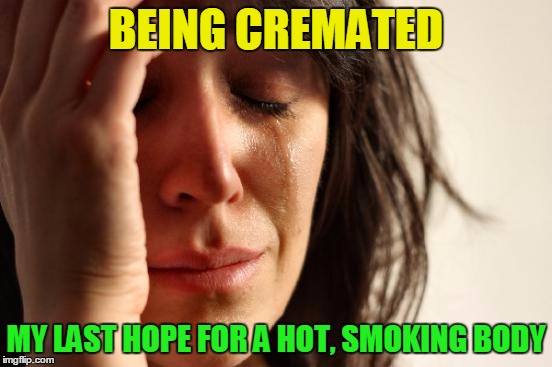 I came to the conclusion that the dryer lint is the cremated remains of all my missing socks | BEING CREMATED; MY LAST HOPE FOR A HOT, SMOKING BODY | image tagged in memes,first world problems,funny,smoking hot,beautiful | made w/ Imgflip meme maker