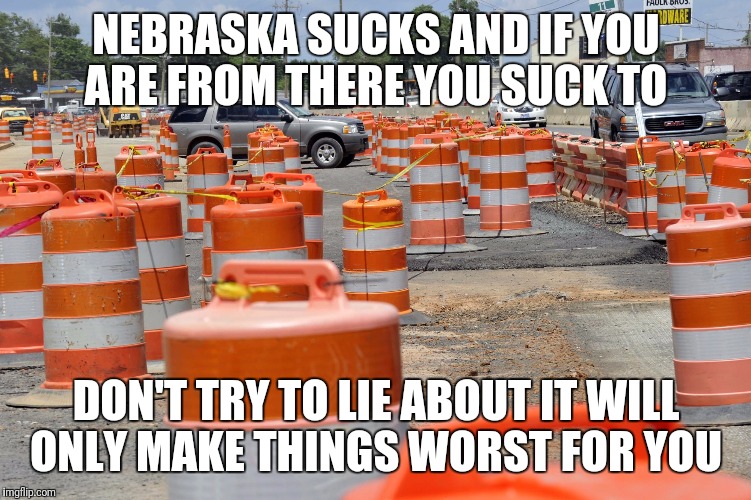Nebraska State flower | NEBRASKA SUCKS AND IF YOU ARE FROM THERE YOU SUCK TO; DON'T TRY TO LIE ABOUT IT WILL ONLY MAKE THINGS WORST FOR YOU | image tagged in nebraska state flower | made w/ Imgflip meme maker