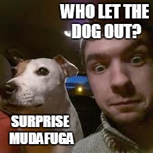 u ain't nuthin but a hound dog | WHO LET THE DOG OUT? SURPRISE MUDAFUGA | image tagged in jacksepticeye | made w/ Imgflip meme maker