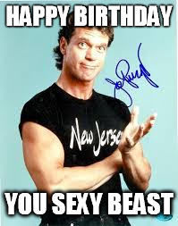HAPPY BIRTHDAY; YOU SEXY BEAST | image tagged in joe | made w/ Imgflip meme maker