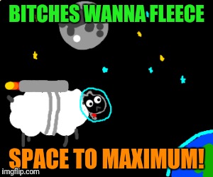 B**CHES WANNA FLEECE SPACE TO MAXIMUM! | made w/ Imgflip meme maker