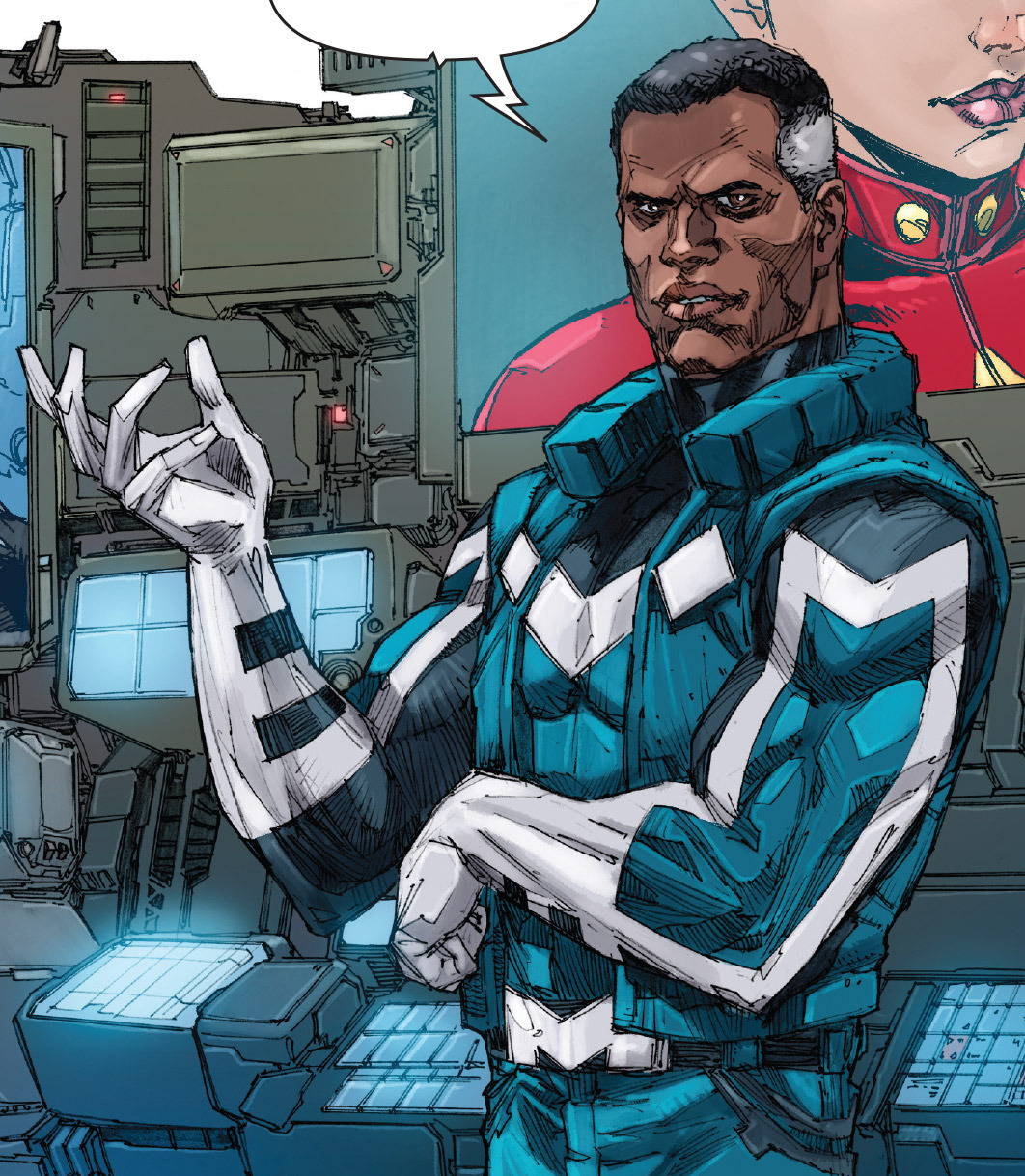 Blue Marvel Blank Meme Template