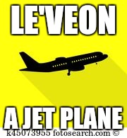 LE'VEON; A JET PLANE | image tagged in fantasy football | made w/ Imgflip meme maker