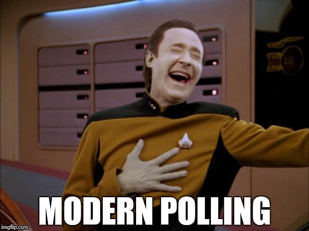 Data likes it | MODERN POLLING | image tagged in data likes it | made w/ Imgflip meme maker