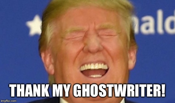 THANK MY GHOSTWRITER! | made w/ Imgflip meme maker