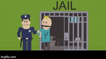 Philip goes to jail Blank Meme Template