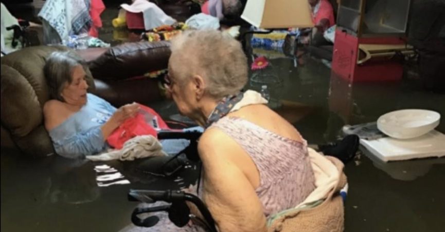 Nursing Home Flooded Blank Meme Template