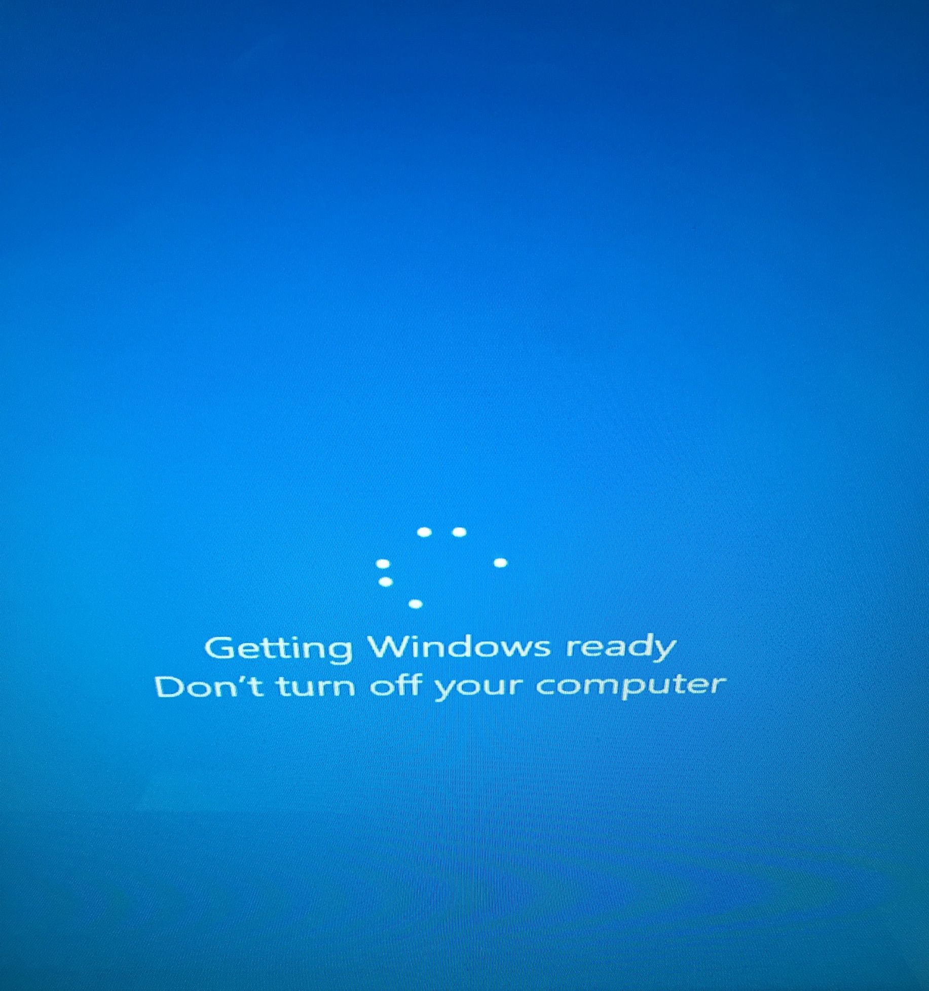 Windows10 updates Blank Meme Template