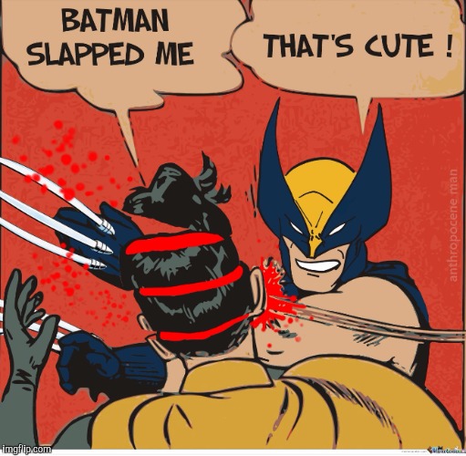 Aww that's cute!  | image tagged in batman slapping robin | made w/ Imgflip meme maker