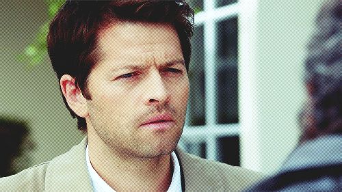 Confused Castiel Blank Meme Template