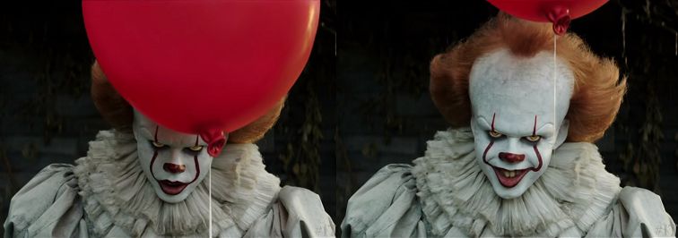 High Quality Pennywise smile Blank Meme Template