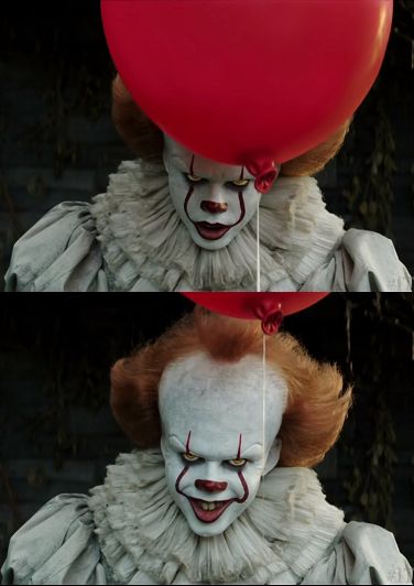 Pennywise smile Blank Meme Template