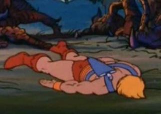 High Quality He-Man Gives Up Blank Meme Template