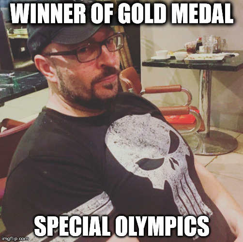 WINNER OF GOLD MEDAL; SPECIAL OLYMPICS | made w/ Imgflip meme maker