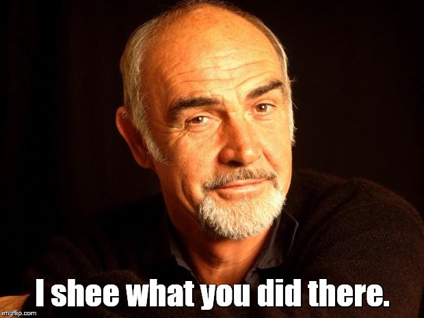 I shee what you did there. | made w/ Imgflip meme maker