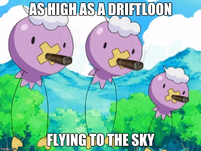 AS HIGH AS A DRIFTLOON; FLYING TO THE SKY | image tagged in d | made w/ Imgflip meme maker
