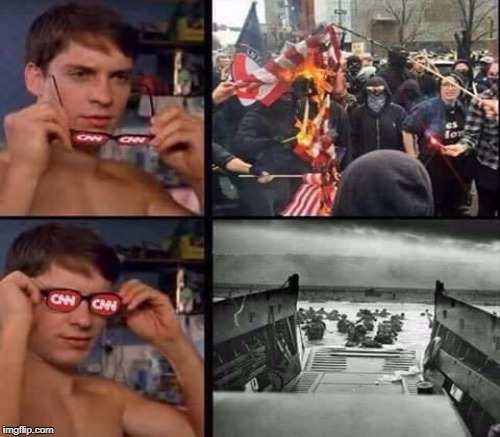 Reality filtered through mainstream media | image tagged in peter parker glasses | made w/ Imgflip meme maker