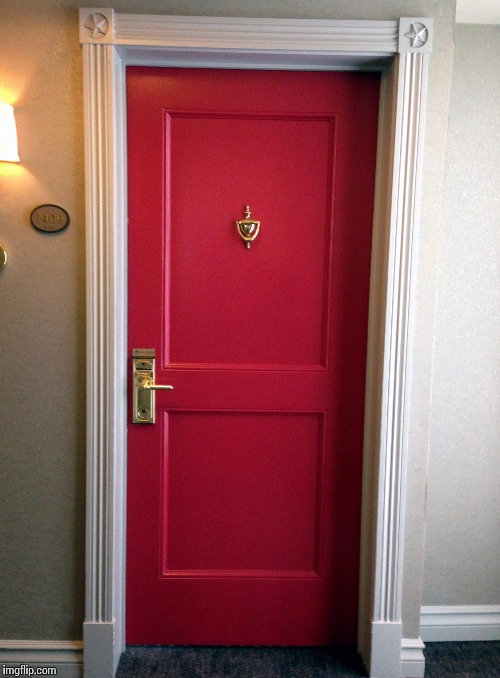 Hotel door | image tagged in hotel door | made w/ Imgflip meme maker