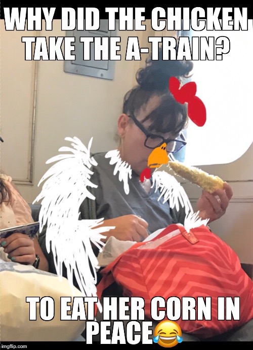 A Very Bad Chicken Joke | image tagged in bad joke,chicken joke,humor,funny | made w/ Imgflip meme maker