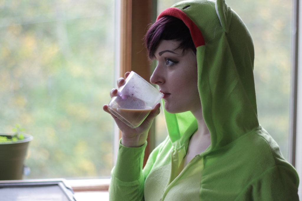 High Quality But that's none of my business girl Blank Meme Template