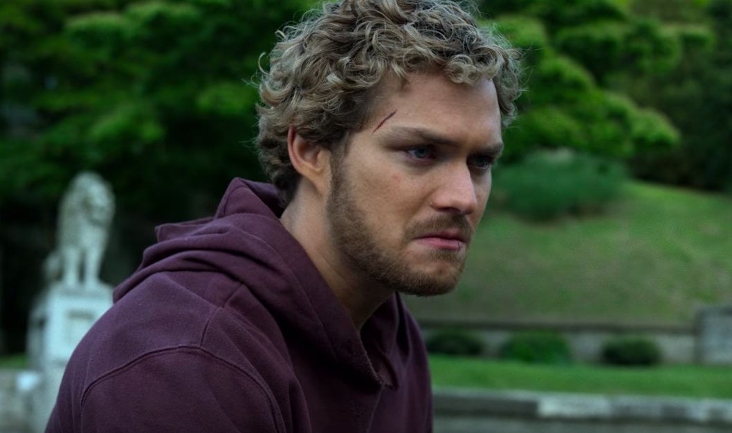 High Quality sad iron fist Blank Meme Template