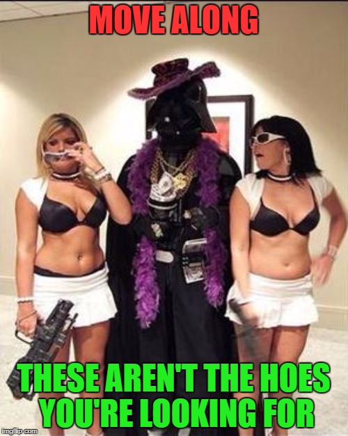 MOVE ALONG THESE AREN'T THE HOES YOU'RE LOOKING FOR | made w/ Imgflip meme maker