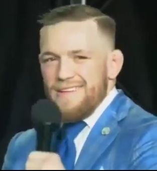 (Privileged White Kid) Conor McGregor Blank Meme Template