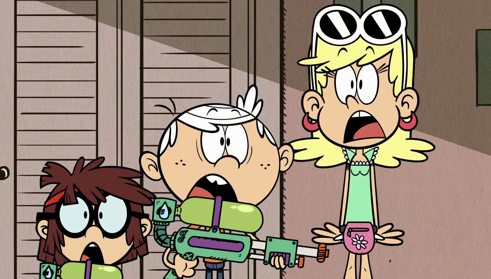 Surprised Loud house Blank Meme Template