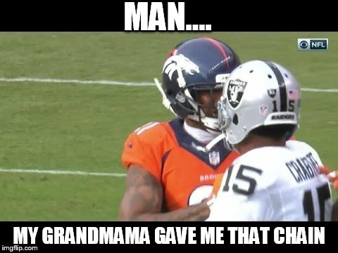 MAN.... MY GRANDMAMA GAVE ME THAT CHAIN | image tagged in aqib chain snatch | made w/ Imgflip meme maker