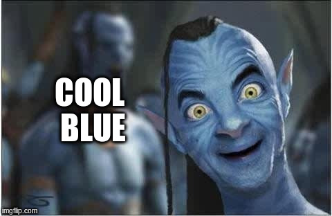 COOL BLUE | made w/ Imgflip meme maker